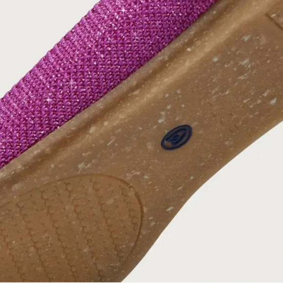 Rare Rothy’s ‘The Flat’ Limited Edition Shoes - Metallic Bloom - Picture 5 of 9